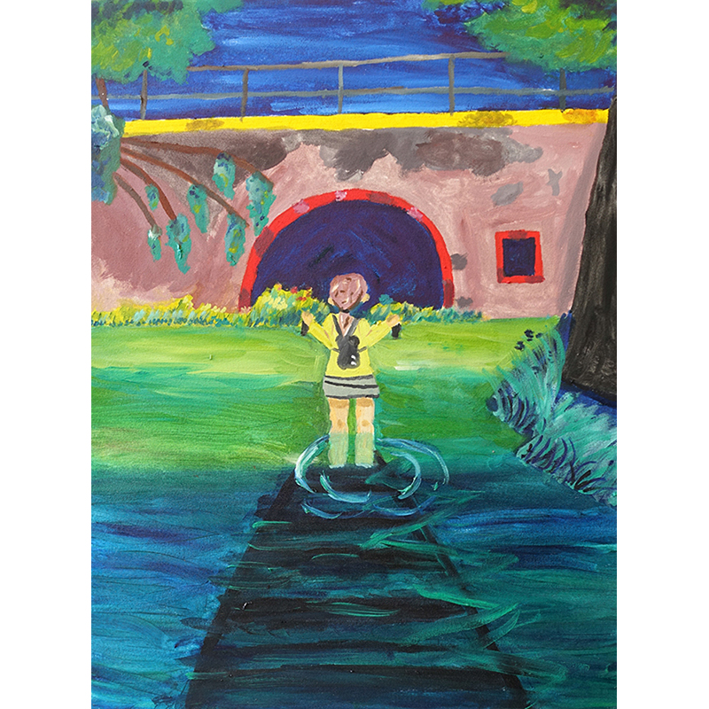 相田淳（日本）自画像｜2022パラアートTOKYOギャラリー